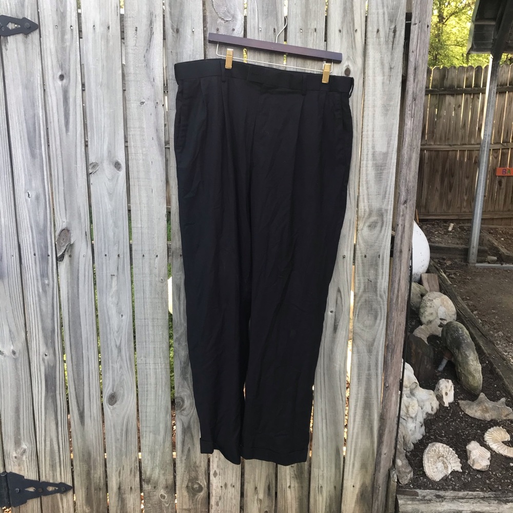 36/32 8 Louis Raphael black dress pants